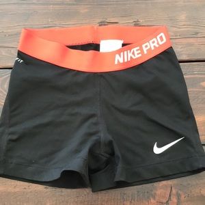 Women’s Black Nike Pro Spandex S
